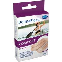 DermaPlast comfort Family assortiert - 32 Strips in 3 Grössen