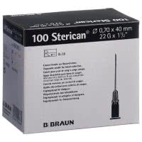 Sterican Nadel 22G 0.70x40mm schwarz Luer - 100 Stk.