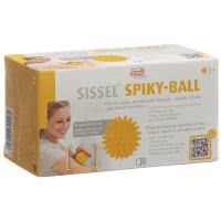 Sissel Spiky-Ball 8cm gelb - 2 Stk.