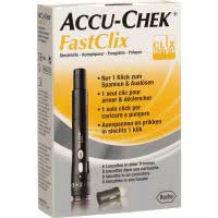 ACCU-CHEK FASTCLIX Kit + 6 Lanzetten - 1 Stk.