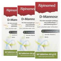 Alpinamed D-Mannose - Acerola-Vitamin C - Biotin - 3x60 Tabl.