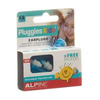 Alpine Pluggies Kids Ohrstöpsel blau