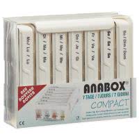 Anabox Compact 7 Tage D/F/I weiss - 1 Set