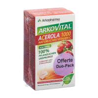Arkovital Acerola Tabletten 1000 mg Duo - 2 x 30 Stk.