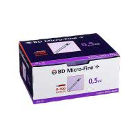 BD Microfine+ U100 Insulin Spritzen 8 mm x 0.3 mm - 100 x 0.5 ml