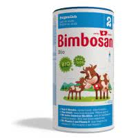 Bimbosan BIO Folgemilch ab 6 Monaten o. Palmöl Dose - 400g