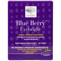 New Nordic Blue Berry Eyebright Augen-Sehkraft-Tabletten - 60 Stk.