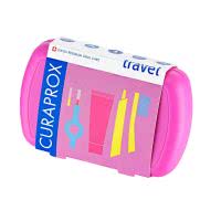 Curaprox Travel Set Zahnpflege pink - 1 Set