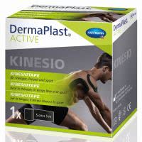 DermaPlast Active Kinesiotape - 5cm x 5m - schwarz