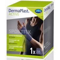 DermaPlast Active Sportfix Bandage - blau - 6cm x 5m