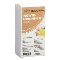 Drogovita Ingwer Zitronen Tee - 20 Beutel