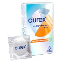Durex Hautnah XXL Kondome - 8 Stk.