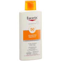 Eucerin Sensitive Protect Sun Lotion extra leicht LSF 50 - 400ml