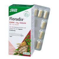 Floradix Eisen + Vitamin B12 vegan - 40 Kaps.