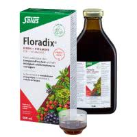 Floradix Eisen + Vitamine Eisenergänzung Saft - 500ml