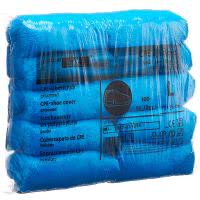 Gribi Überschuhe PVC blau - 100 Stk.