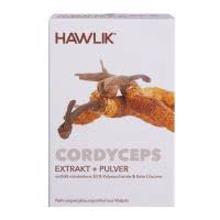 Hawlik Bio Cordyceps Extrakt + Pulver Kapsel - 120 Stk.