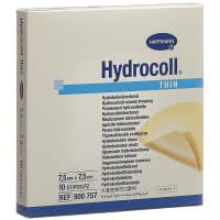 Hydrocoll thin Hydocolloid Verb - 10 Stk. à 7.5cm x 7.5cm
