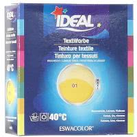 Ideal (Eswacolor) Kleiderfarben MAXI  Color No.01 gelb für 400 - 800g Stoff