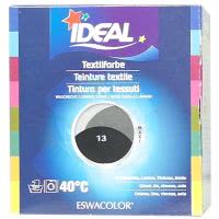 Ideal (Eswacolor) Kleiderfarben MAXI  Color No.13 schwarz für 400 - 800g Stoff