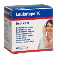 Leukotape K schwarz - 5cm x 5m