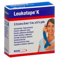 Leukotape K blau - 2.5cm x 5m - 1 Stk.