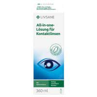 Livsane All in one Lösung für Kontaktlinsen - 360ml