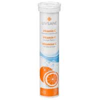 Livsane Vitamin C Brausetabletten Orangen Geschmack - 20 Stk.
