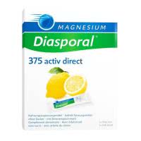 Magnesium Diasporal direct - 375 activ - Zitrone - 20 Sticks