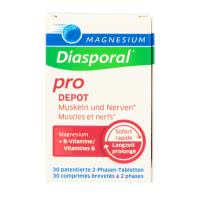Magnesium Diasporal PRO Depot 300mg + B-Vitamine - 30 Tabl.