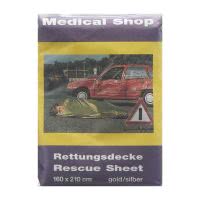 Medical Shop Rettungsdecke 160 x 210cm - 1 Stk.