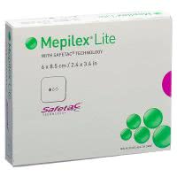 Mepilex Lite Absorptionsverband - 5 Stk. à 6 x 8.5cm