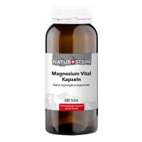 Naturstein Magnesium Vital Kapseln - 600 Stk.
