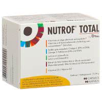 Nutrof Total Vitamine, Spurenelemente, Omega 3 - 90 Kaps.