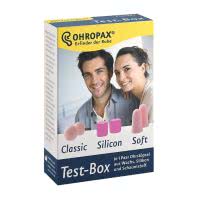 Ohropax Testbox Verschiedene Ohrstöpsel - 3 Paar