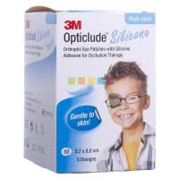 3M Opticlude Silicon Augenpflaster Maxi Boys - 50 Stk. à 5.7cm x 8cm 