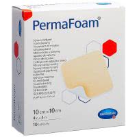 Permafoam Schaumverband - 10 Stk. à 10 x 10cm