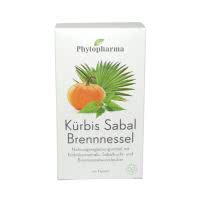 Phytopharma Kürbis - Sabal - Brennessel - 100 Kaps.