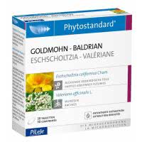 Phytostandard Pileje - Goldmohn und Baldrian - 30 Stk.