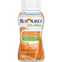 Nestle Resource 2.0 Fibre Drink Aprikose - 4 x 200ml
