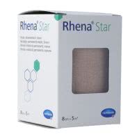 Rhena Star Elastische Binde 8cmx5m hautfarbig - 1 Stk.