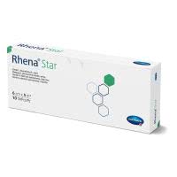 Rhena Star Elastische Binden 6cmx5m weiss - 10 Stk.
