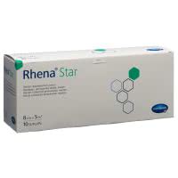 Rhena Star Elastische Binden 8cmx5m hautfarbig - 10 Stk.