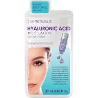 Skin Republic Hyaluron Acid + Collagen Face Mask - 25 ml