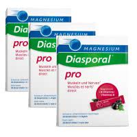 Spar-Pack: Magnesium Diasporal Pro Muskeln und Nerven direct - 3x30 Sticks