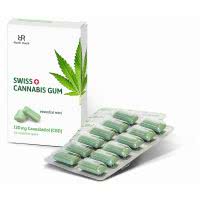 Swiss Cannabis Kaugummi Minze - 24 Stk.