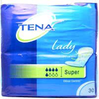 Tena LADY Einlagen bei Blasen-Inkontinenz - Super 30 Stk.