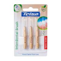 Trisa Interdental Brush ISO Size 2 Holz 0.9mm - 3 Stk.