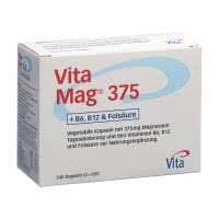 Vita Mag 375 Magnesium & Vitamine - 240 Kaps.