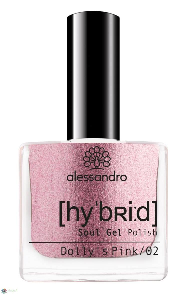 Alessandro Hybrid Dolly\'s Soul Gel 8ml Pink Polish 